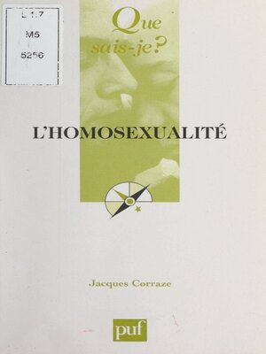 cover image of L'homosexualité